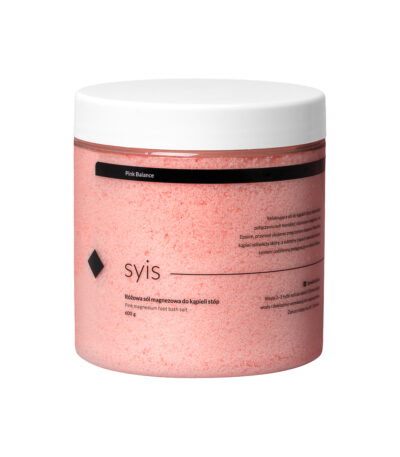 Syis Pink Balance – pink magnesium salt for foot baths 600 g