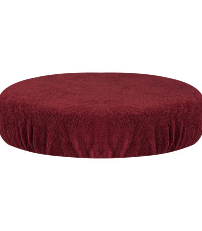 TERRY COVER FOR STOOL BURGUNDY