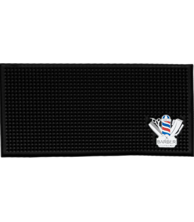 The barber's mat is small