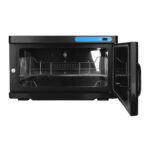 Towel warmer with uv-c 16l black sterilizer 1