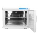 Towel warmer with uv-c 23l sterilizer white 1