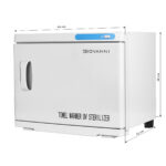 Towel warmer with uv-c 23l sterilizer white - Image 4