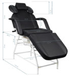 Treatment chair for eyelashes ivette black - Image 2