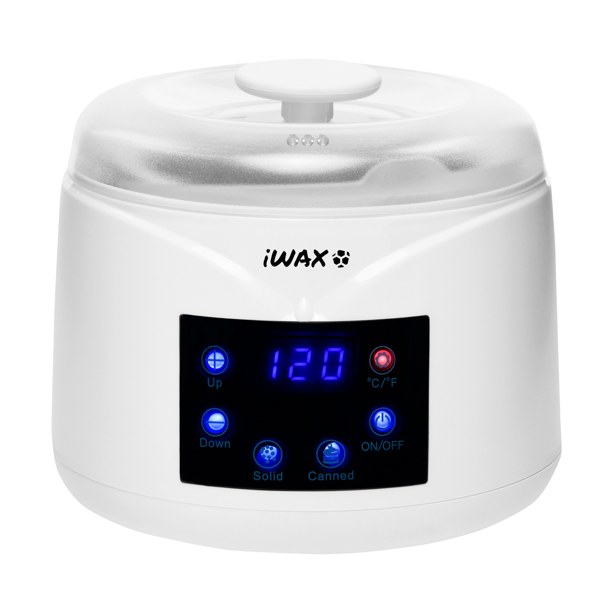 WAX HEATER TIN AM-220 100W AUTOMATIC WHITE WAX HEATER TIN AM-220 100W AUTOMATIC WHITE