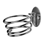 Wall-mounted hair dryer holder fx24