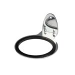 Wall-mounted holder for a hair dryer q96 chrome 1