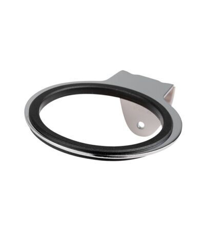 Wall-mounted holder for a hair dryer q96 chrome