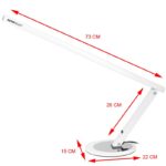 White led slim desk lamp 1