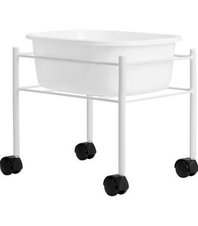 White pedicure tray Simple