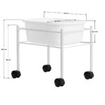 White pedicure tray Simple 3