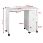 Wood desk with 011b absorber - Image 2