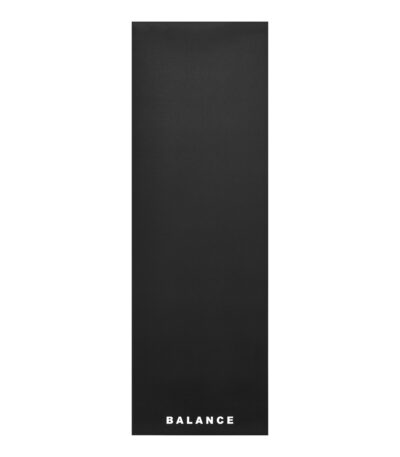 YOGA MAT BALANCE PVC BLACK